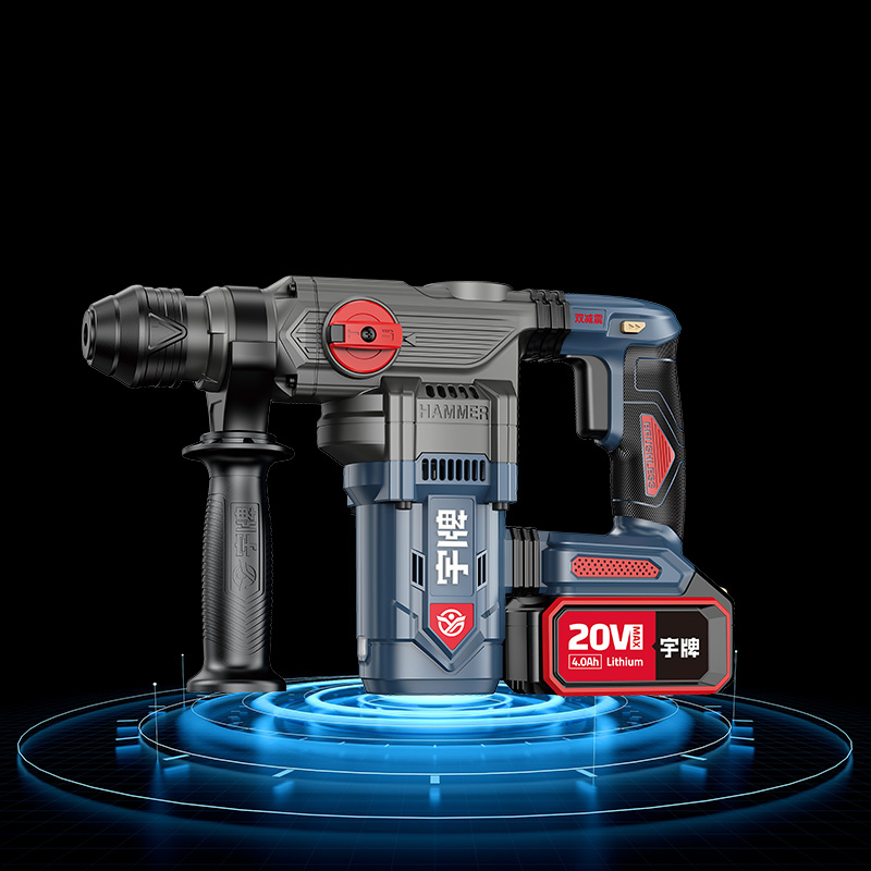 YP20-H30A SDS-PLUS بی سیم چکش چرخشی 2 کاره سنگین 30 میلی متری